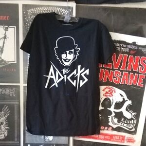 The Addicts T Shirt . Punk Oi Street Punk Free Shipping